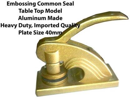 Table Top Embossing Common Seal
