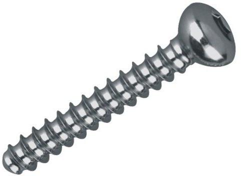 S.S TIT 3.5mm Orthopedic Cortex Screw, Color : Stainless Steel