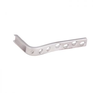 Polished Stainless Steel Condylar Blade Plate, for Surgical, Feature : Breakage Resistance, Flawless Finish