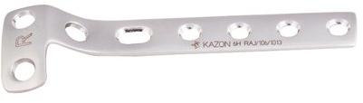 Kazon 4.5mm L Buttress Plate, Size : 3H to 14H