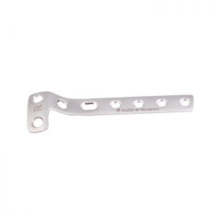 Kazon Polished Stainless Steel L-Buttress Plate, for Surgical