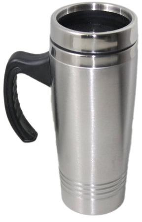 Aqua Fresh Chrome Steel Sipper Mug, Capacity : 450 ml