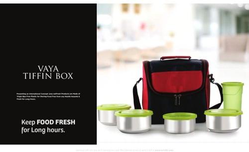 SS Tiffin Box, for Office, Capacity : 200 ml