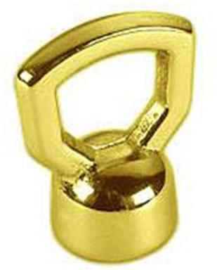 Wing Nut Polished Brass, Size : 3/4