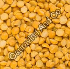 Organic Split Chana Dal, Color : Yellow