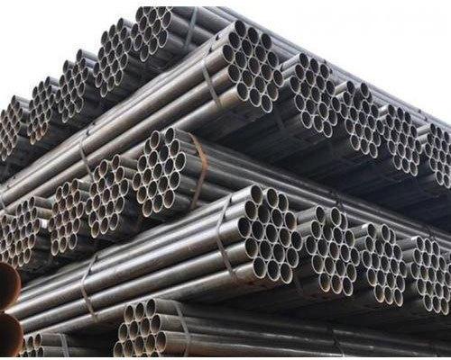 Stainless Steel Round Pipe, Length : 10-15 Meter