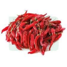 Organic Long Dried Red Chilli, Length : 6 to 9 cm