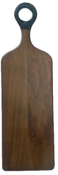 Rectangular Wooden Rustic Cutting Board, for Kitchen, Pattern : Plain