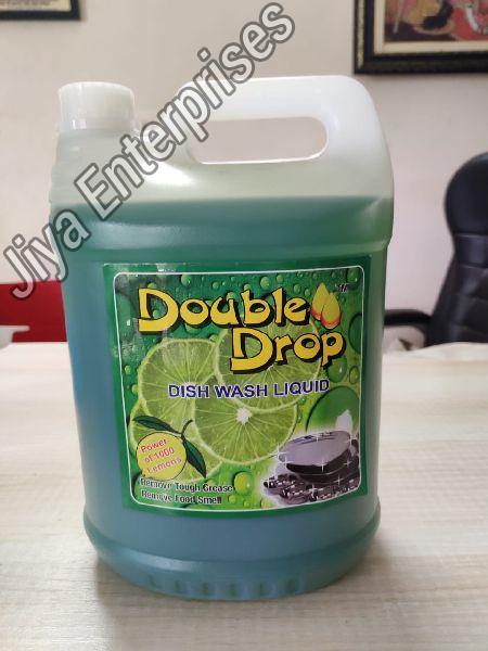 Double Drop Dish Wash Liquid(5LTR), Feature : Remove Hard Stains, Skin Friendly
