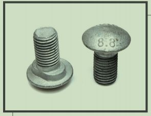 High Tensile Crash Barrier Bolts, Size : 0-15mm, 15-30mm, 30-45mm