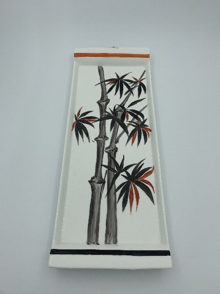 Hand painted bamboo design