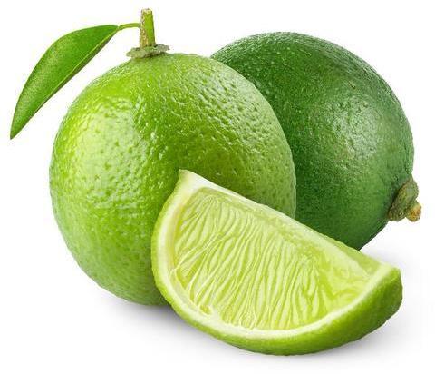 Round Organic Fresh Green Lemon