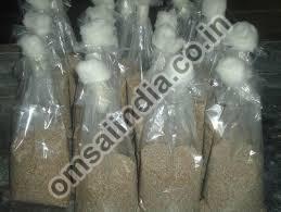 Blended Organic Button Mushroom Spawn, for Seedlings, Certification : FSSAI Certified