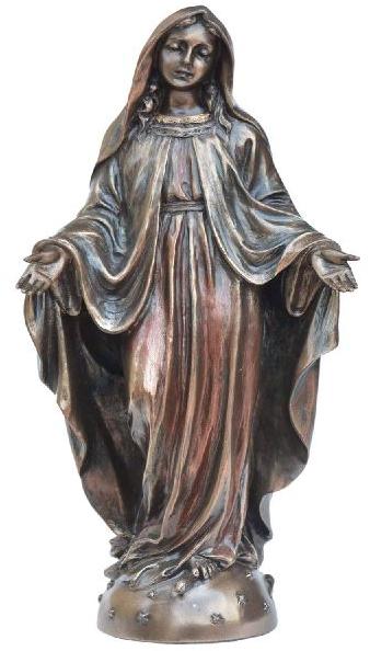 Copper Mother Mary Statue