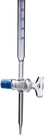 Glass Burette, for Chemical Laboratory, Feature : Compact Design, Excellent Finish, Eye Catching, High Strength
