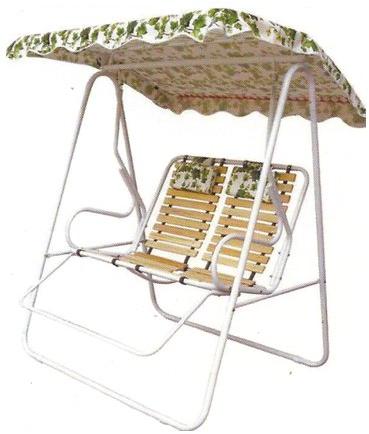 2 Seater MS Outdoor Hanging Swing, Load Capacity : 0-150Kg