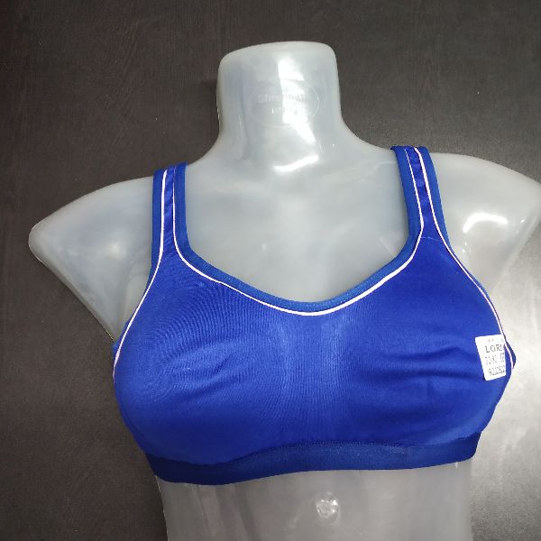 Cotton Sports Bra, Feature : Comfortable, Easily Washable, Pattern : Plain  at Rs 120 / Piece in Surat