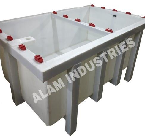 Polypropylene PP Electroplating Tank, Storage Material : Chemicals/Oils