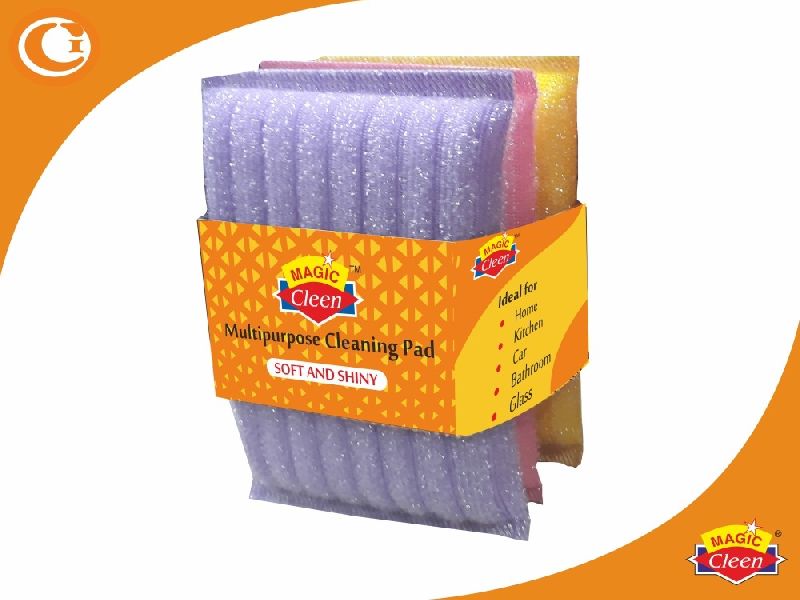 Magic Cleen Shiny Scourer Pads Pack of 3