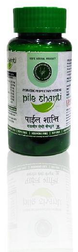 Hirank Herbals Pile Shanti Capsules- Rectum Pain| Itching & Irritation, 30 Tablets