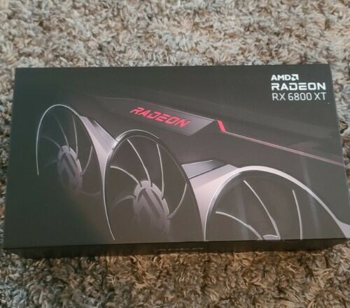 AMD Radeon RX 6800 XT Graphics Card, Reference Design - NEW SEALED