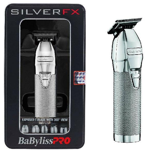 BaByliss PRO FX787 Silver FX Skeleton Exposed T-Blade Cordless Trimmer BRAND NEW