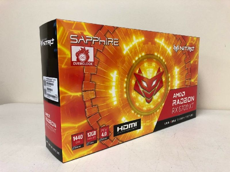 Sapphire Nitro+ AMD Radeon RX 6700 XT 12GB Gaming Graphics Card GPU