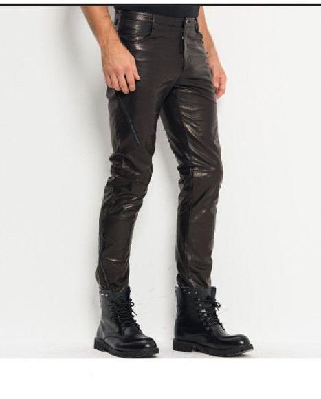 Plain M6 Mens Leather Pants, Waist Size : 28, 30, 32, 34, 36