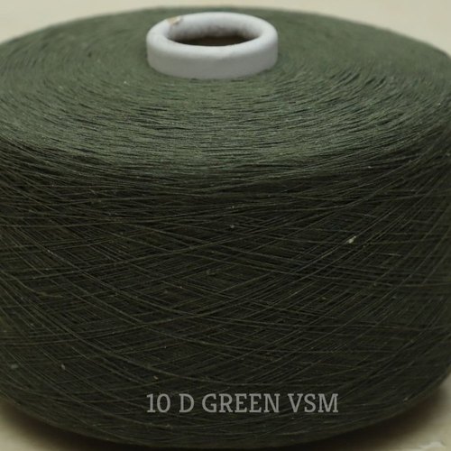 10D Green Yarn, for Knitting, Weaving, Feature : Anti-Bacteria, Eco-Friendly