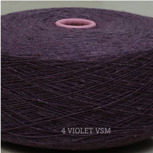 Violet Yarn, for Weaving, Sewing, Feature : Flexible, Good Packaging, High Tensity