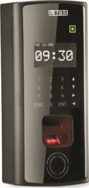 Rectanguar Aluminium Biometric Time Attendance System, For Security Purpose, Voltage : 220 V