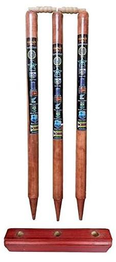 Polished Cricket Wooden Stumps, Shape : Round