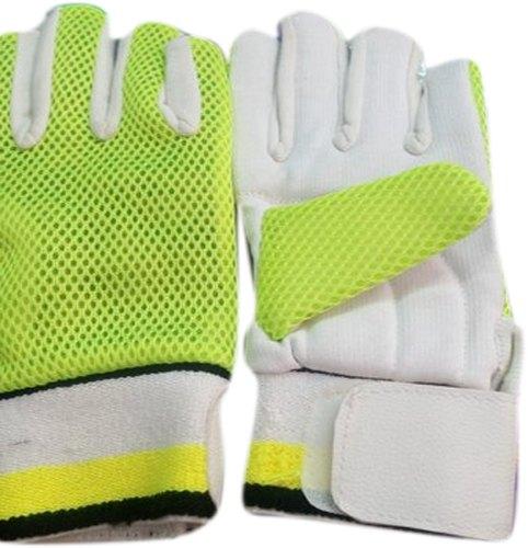 Cotton Fabric Wicket Keeping Inner Gloves, for Cricket, Feature : Good Quality