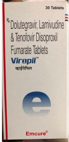 VIROPIL Tablets, for Hospital, Personal, Packaging Type : Bottle