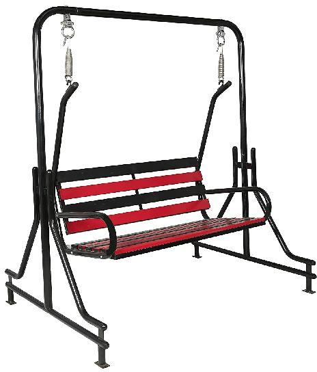 Polished Outdoor Iron Swing, for Garden Use, Seating Capacity : 1, 2, 3