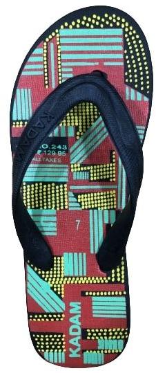 Kadam Printed Article No-243 Mens Slippers, Size : 6x10