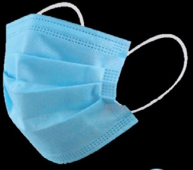 Heilsa Technologies Non Woven 3 ply face mask, for Hospital, Laboratory, Feature : Disposable