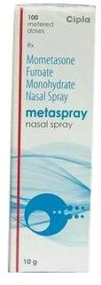 Metaspray nasal spray, Packaging Size : 10 g (100 Metered Doses)