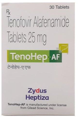 Tenohep-AF Tablets, Packaging Type : Bottle