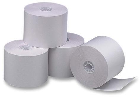 Plain Paper Rolls, Width : 75 mm