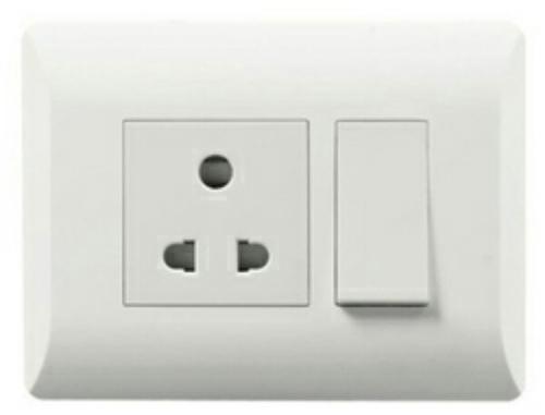 Electrical Switch, Color : White