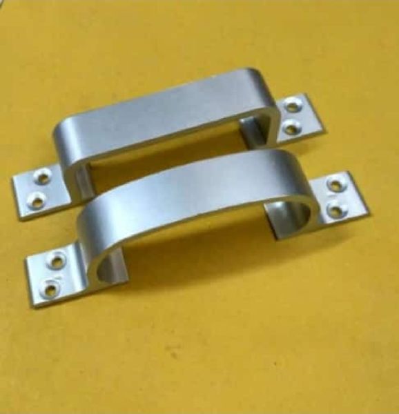 AYANSH Polished aluminium mat handles, Length : 5inch
