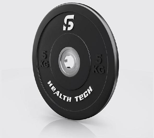 New Gloss-Matte-Gloss finish Olympic Rubber Bumper Plates, Color : Black, Green, Yellow, Blue, Red
