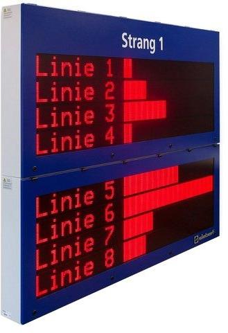 Numeric LED Display Board, Shape : Rectangle