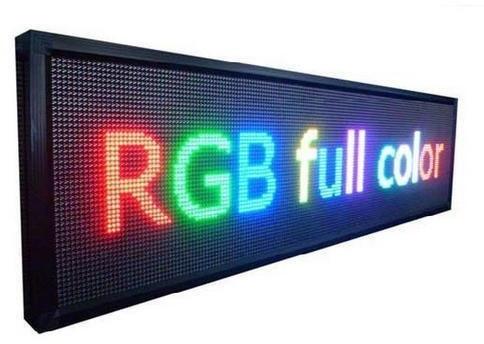 Rectangle Scrolling LED Display, Voltage : 110-250 V AC