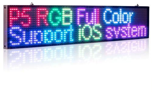 Running LED Display Board, Shape : Rectangle