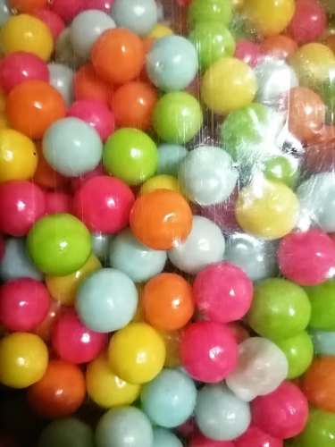 Sugar confection Glucose Filled Balls, for chocolate cake decoration, Color : multi color