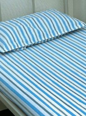 Single Bed Cotton Bedsheet, for Home, Hotel, Picnic, Salon, Technics : Handloom