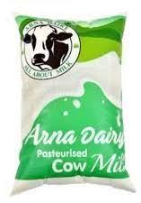 Fresh Cow Milk, for Coffee, Cream, Making Tea, Sweet, Packaging Size : 1 ltr