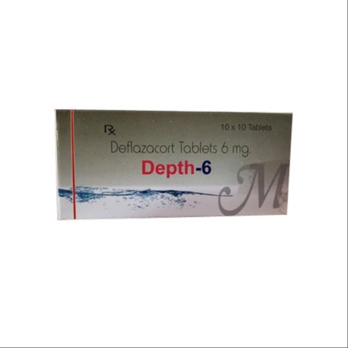 Depth-6 Deflazacort Tablets, Packaging Type : Box